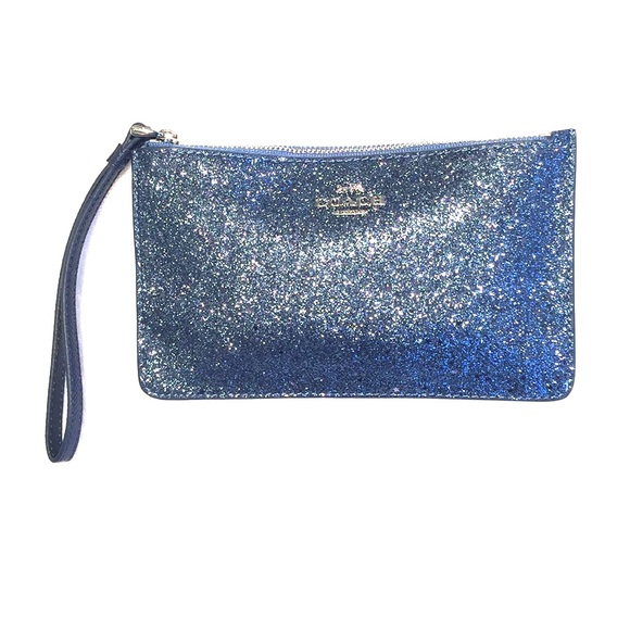 Coach Handbags - ‼️SOLD‼️ Authentic Coach Wristlet -Navy